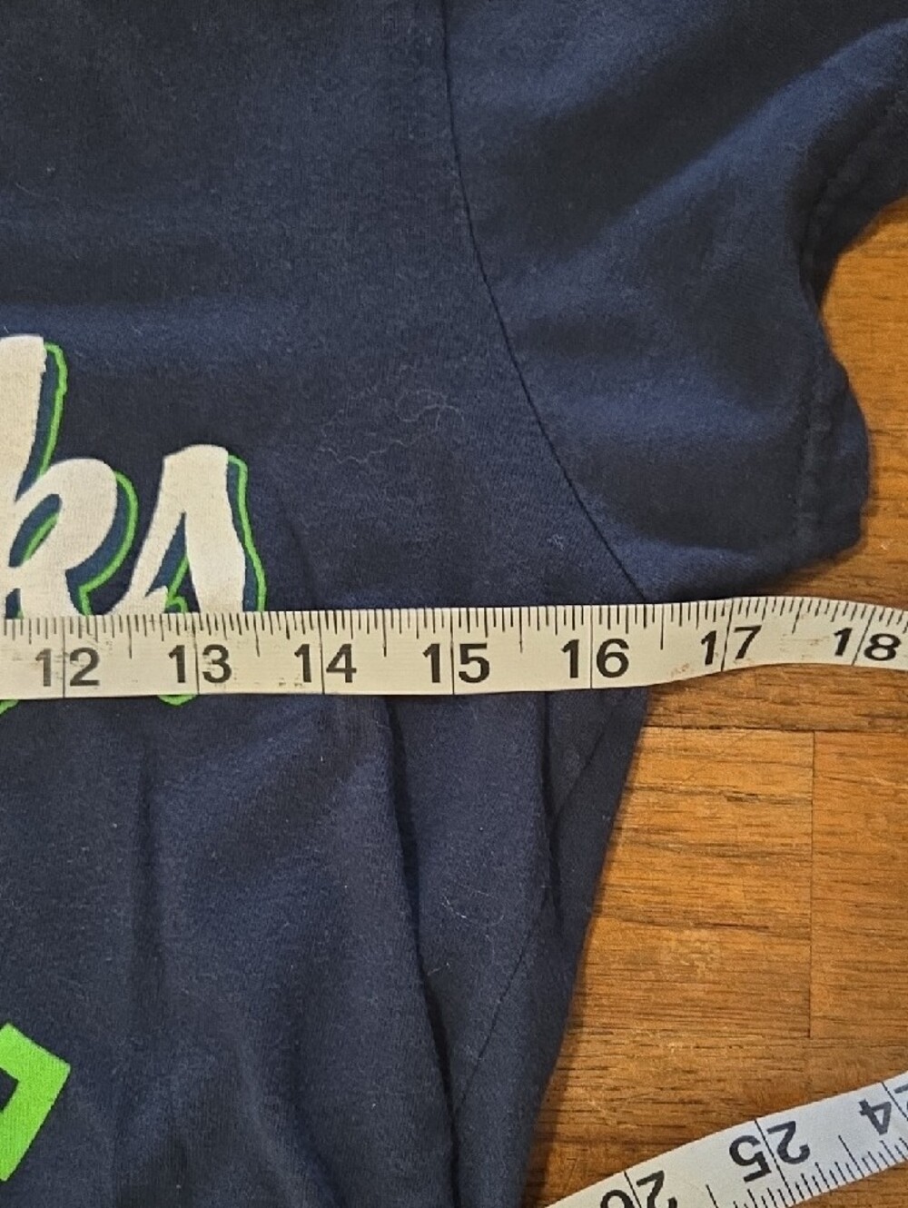 Unisex- Anvil Seahawks Football Tee - Picture 3 of 5